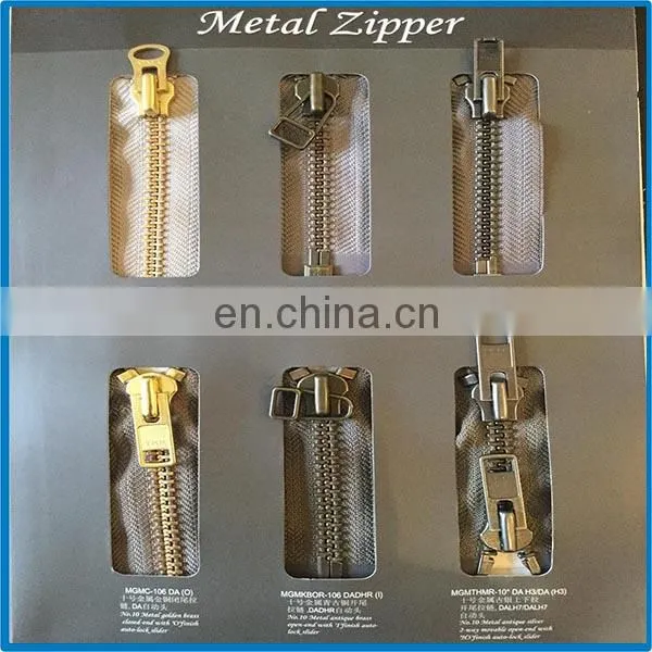 factory wholesale home textiles accessories Bag zipper and bag sliders/black zipper