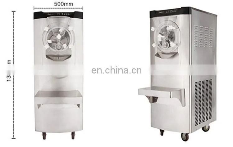 RY-QB32 30-36L/H Vertical Hard Ice Cream Machine Stainless Steel Ice Cream Maker