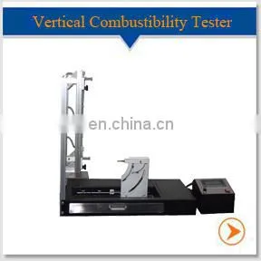 Textiles 45 Degree Flammability Tester Burning Test Machine