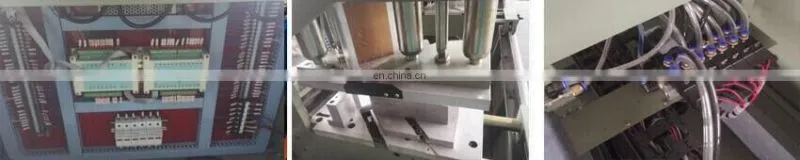UPVC window-door making two three four head welding machine