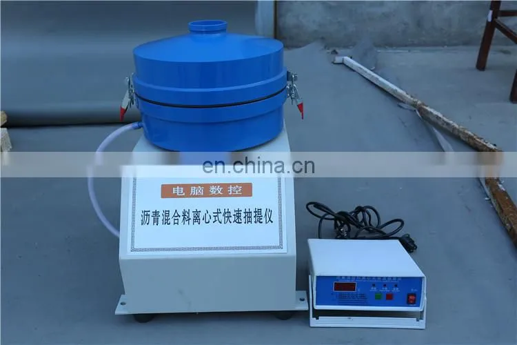 High Speed 3kg fast Asphalt Centrifuge Extractor asphalt Mixture Fast Extractor