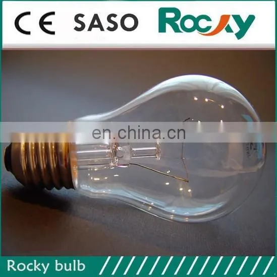 Cheap price E27 B22 100W 200W incandescent bulb manufacturer