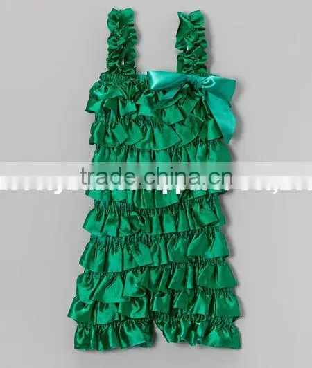 Sales Promotion!STOCKING! 31 colors lace baby romper with straps and bow for infant & todder wholesale lace petti romper