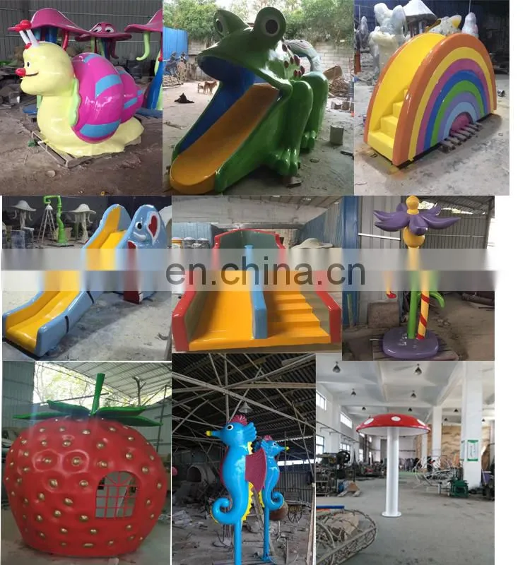 mutong fiberglass aqua park Jellyfish splash pads for sale