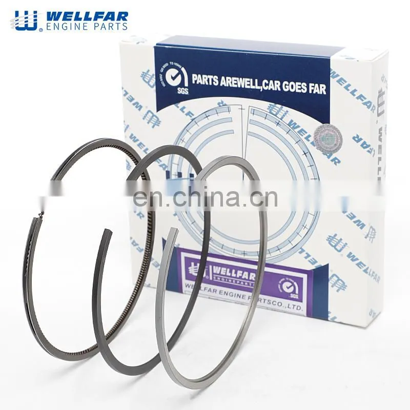 Diesel spare part 6CT piston ring 114 mm 4089644 with Plasma sprayed molybdnum