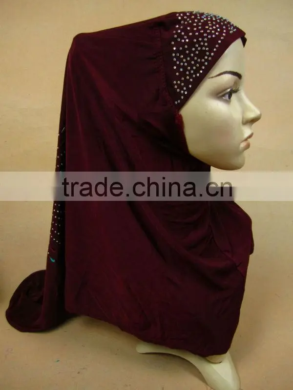 A512 new styles one piece Muslim hijab islamic hijab