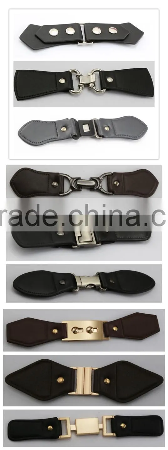 Barrel plating nickel metal buckles with pin in centra