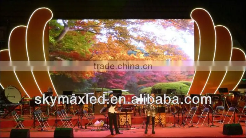 rental P6 indoor led advertising screen