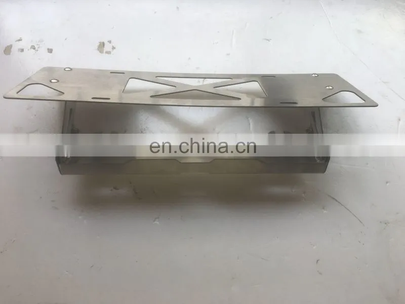 Sanfu For Jeep JK&JK for wran gler Lantsun JL1184 license plate bracket suitable JL & JK stainless steel license