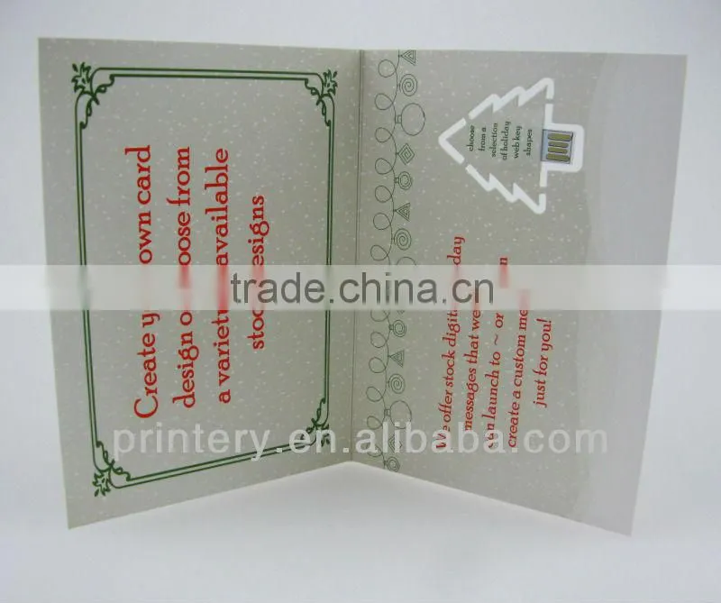 2013 christmas gift paper NFC/USB webkey china supplier, pop up customer's websites brochure paper webkey