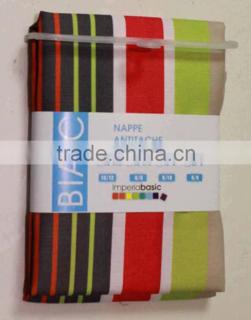 BAMBOO PRINTING POLYESTER TABLE CLOTH