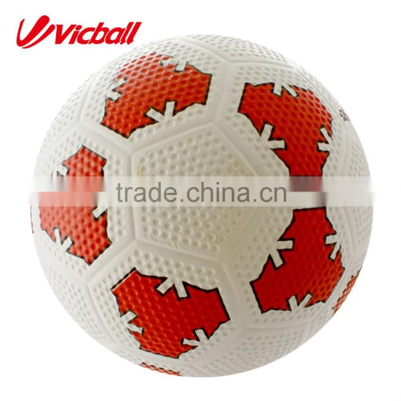 rubber soccer ball