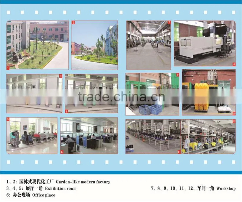small advanced floor scrubber made in china