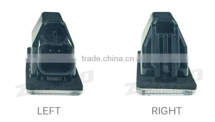 New Lowest factory price 3014SMD 18leds rcz Led License Plate