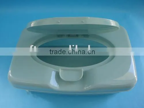easy taking plastic wet wipes box for 80pcs with flip top cap