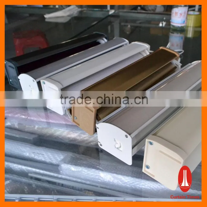 Colorful shangri-la sheer roller blinds/manual operate shangri-la blinds