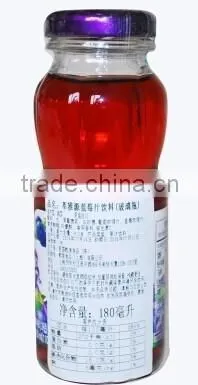 180 ml juice glass bottle