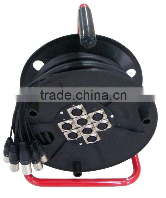 10 Meters Reel Stage Snake Box With Reel RS06-8X-10M