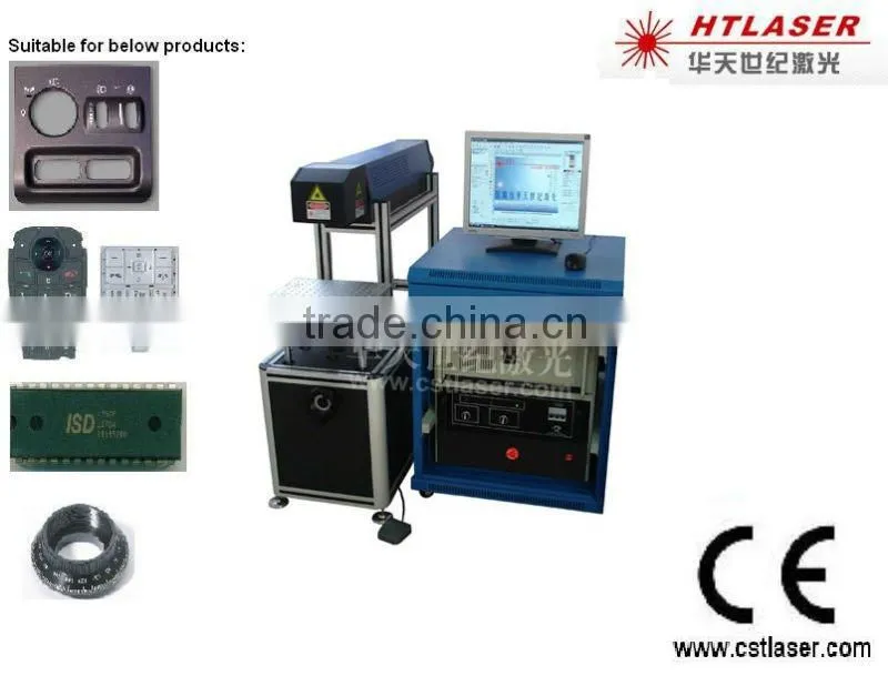 50W Semiconductor side pump laser marking marchine