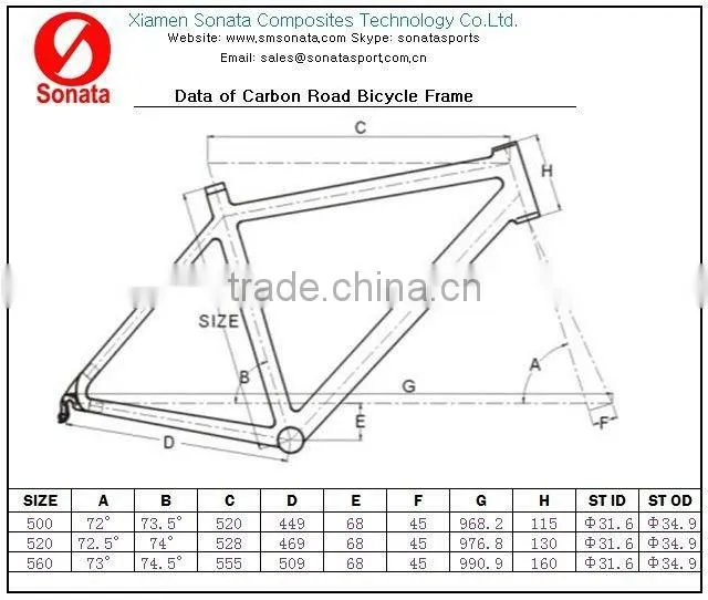 new style carbon mtb 3k UD bicycle frame 19 inch