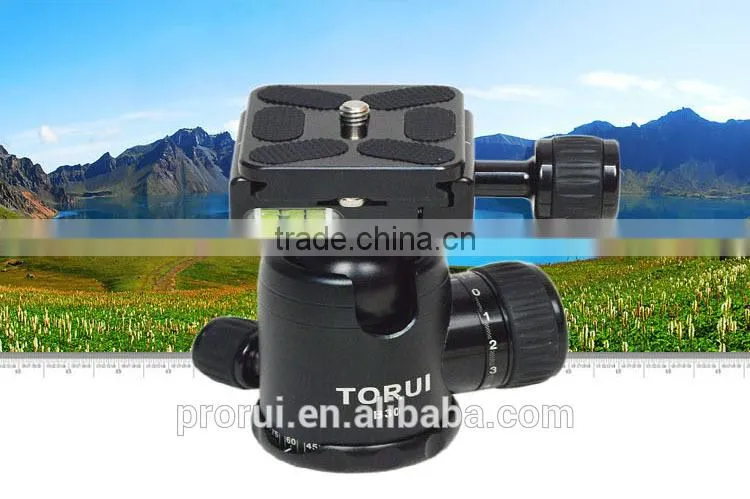 Tripod Ball Head with Quick Release for DLSR Cameras