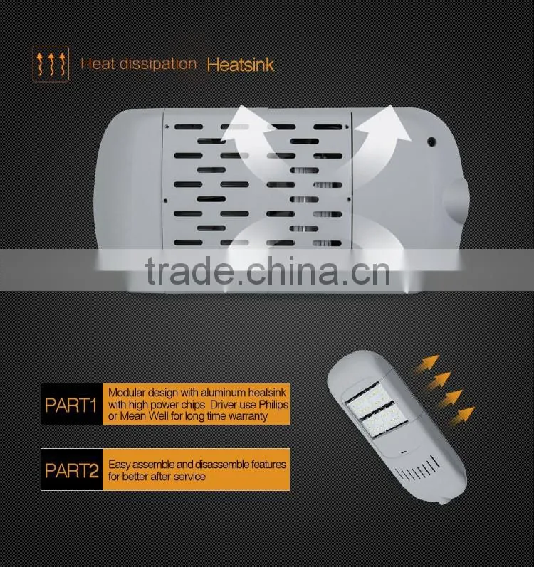 High power Modular design IP65 Street light with CE and RoHS Certification IP65 Street light