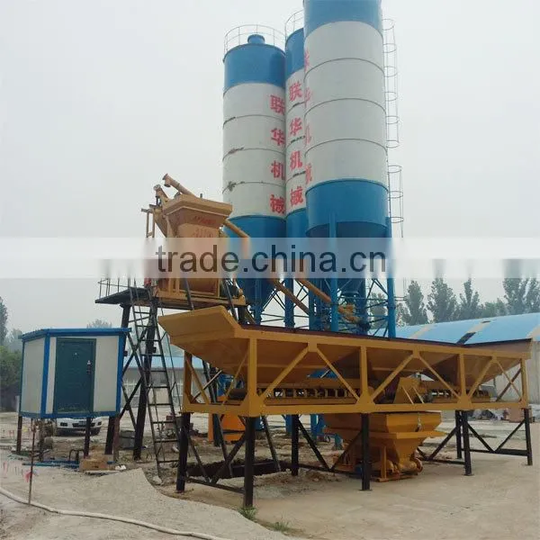 50m3/h Stationary Ready Mix Concrete Machinery Manufacturer, Concrete Batching Plant for sale
