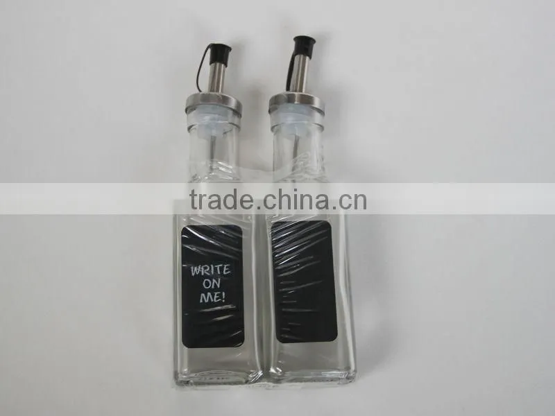 slim bottle glass jars with lids for jam/sauce