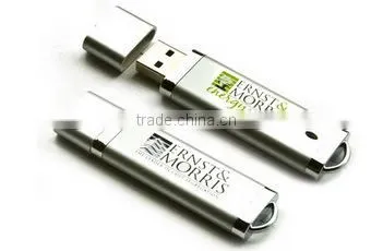 white usb 3.0 with logo print memory stick 3.0 16gb