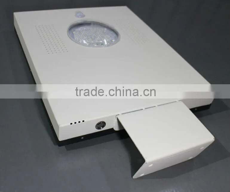 High Power Super Lumen Integrated Solar Street Lighting 12W