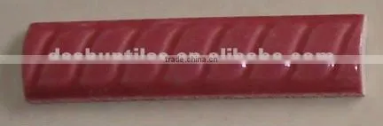 100x25mm ceramic cordon border tile
