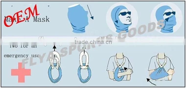multifunctional seamless tubular Mask Bandana skull Headwear