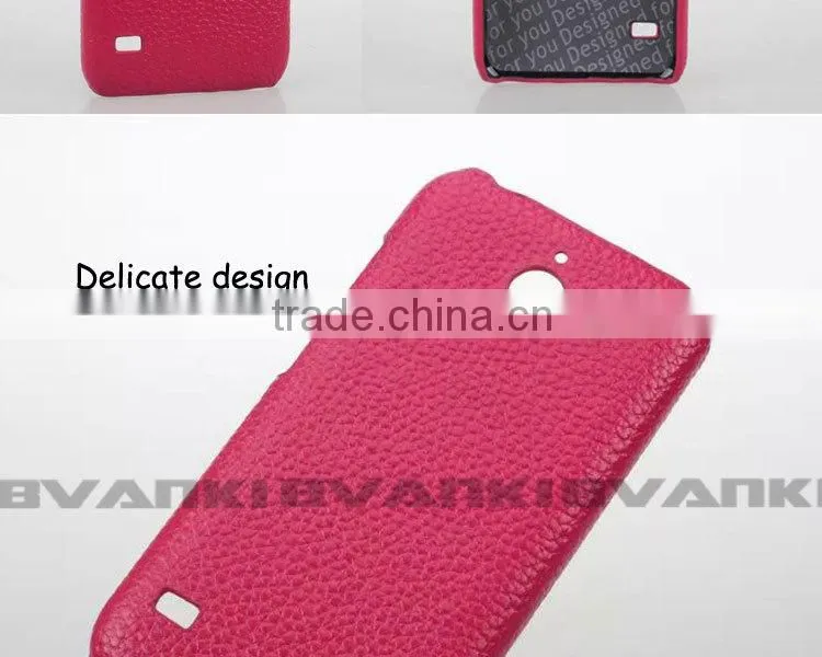 Accessories For Mobile Hanger Genuine Leather Cell Phone Flip Cover Case For Huawei Ascend Y550 Waterproof Stand Phone Case