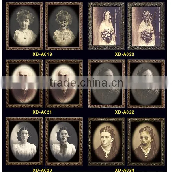 3D lenticular printing horror teeth pictures for halloween horror gifts