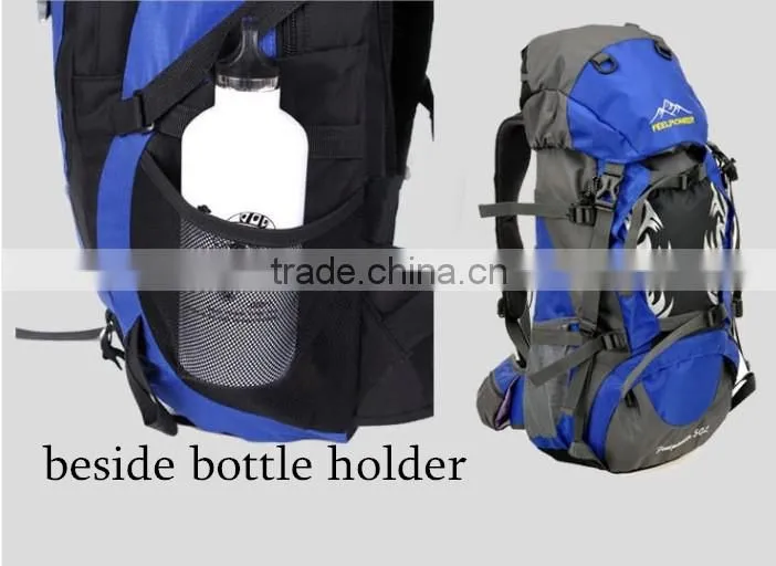 popular Outdoor Camping durable hiking drawstring backpack 65L