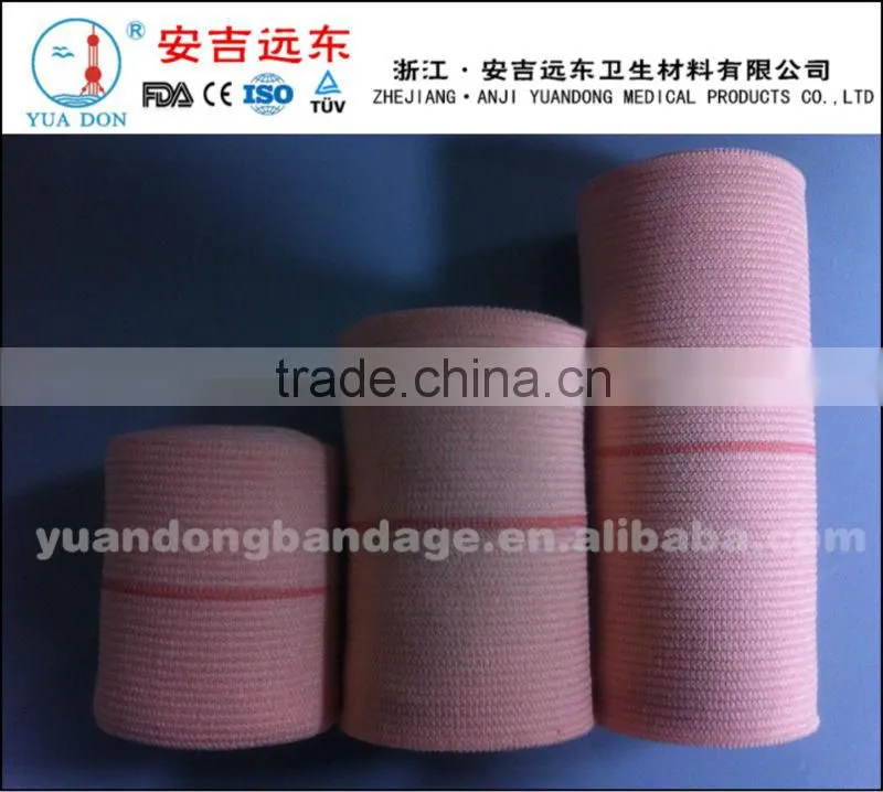 YD70010Pink color animal Latex High Elastic Bandage plain
