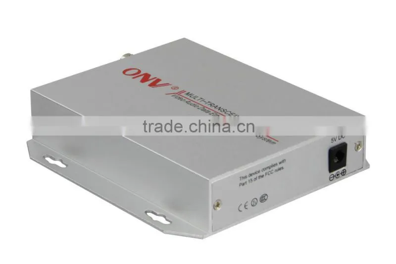 1CH Video Optical Transceiver with 1CH Video and 1CH Reverse Data