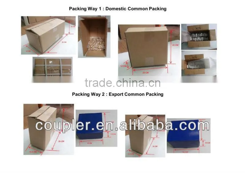 Brass Nickel Plating Weld check quick connector