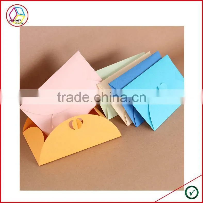 High Quality Colored Envelope/ Standard Envelope Size /Invitation Envelopes