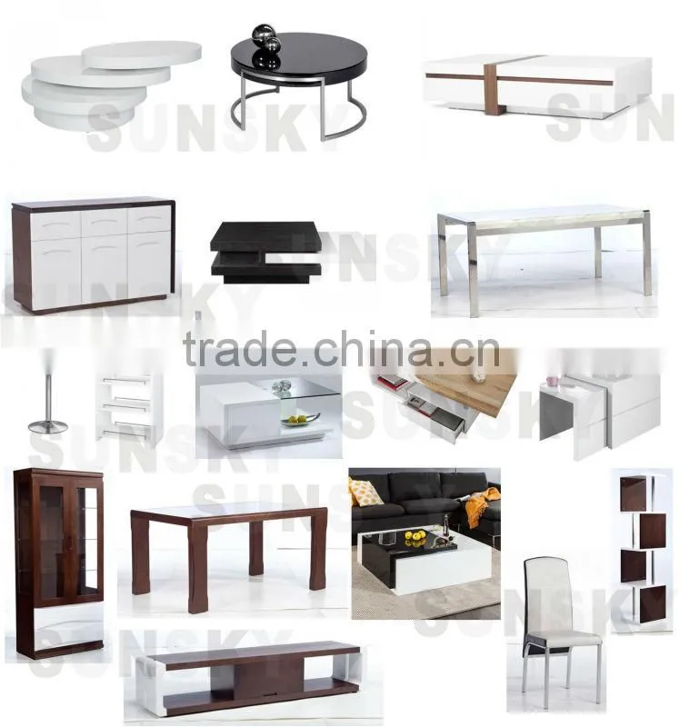 home furniture 3 pcs wood table sets console table SK1201S-A/B/C