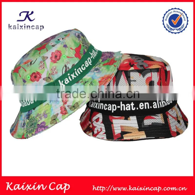 sublimation fishing bucket hat