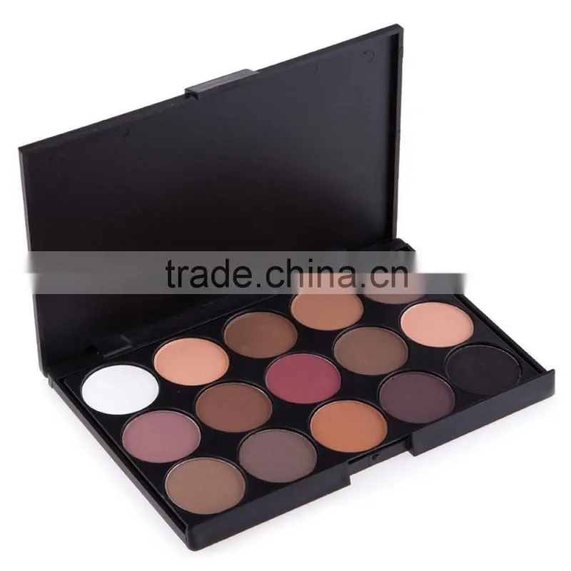 Natural 15 Colors Eye shadow Comestic Long Lasting Makeup Eyeshadow Palette For Women 3 patterns For Choose