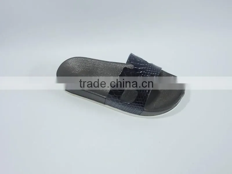 2016 New design Women H shape upper Flat slippers
