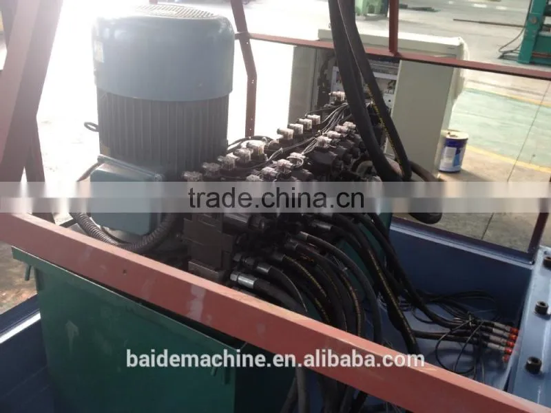 CNC 4 roller plate rolling machine