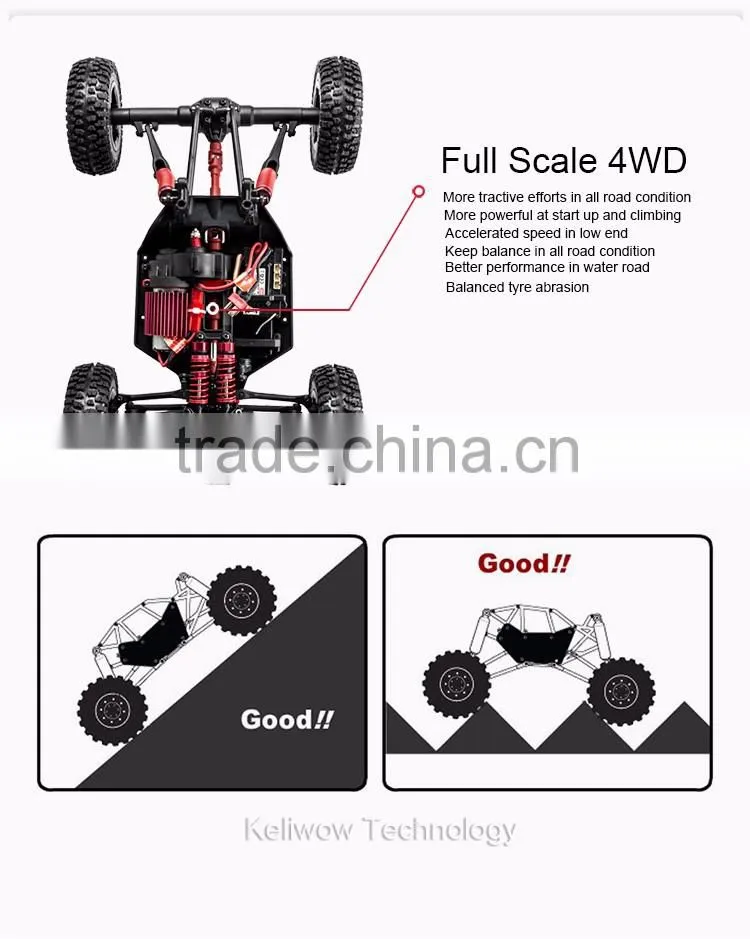 1/12 4WD off road rc car drift 2.4Ghz remote control car rc truck for sales