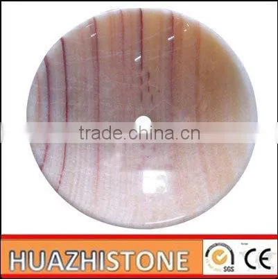 Hot selling red onyx small wash basin