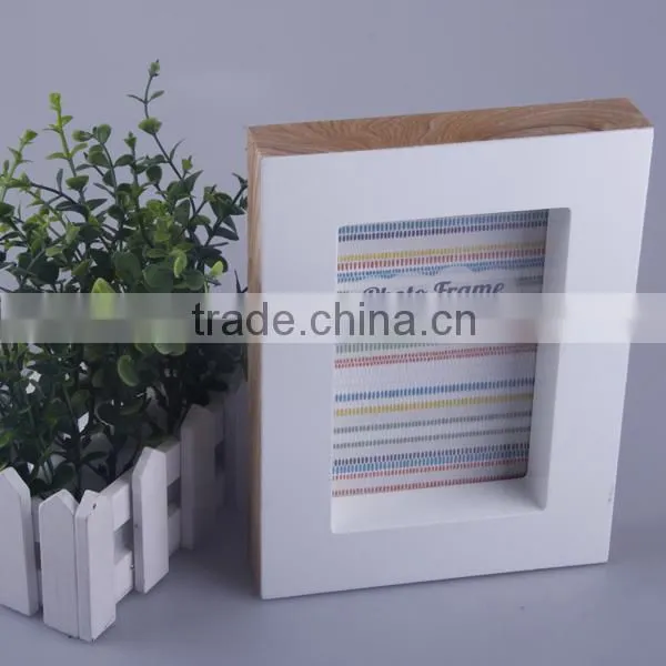 2014 Hot Sale 4*6" MDF Photo Frame With The White Colour