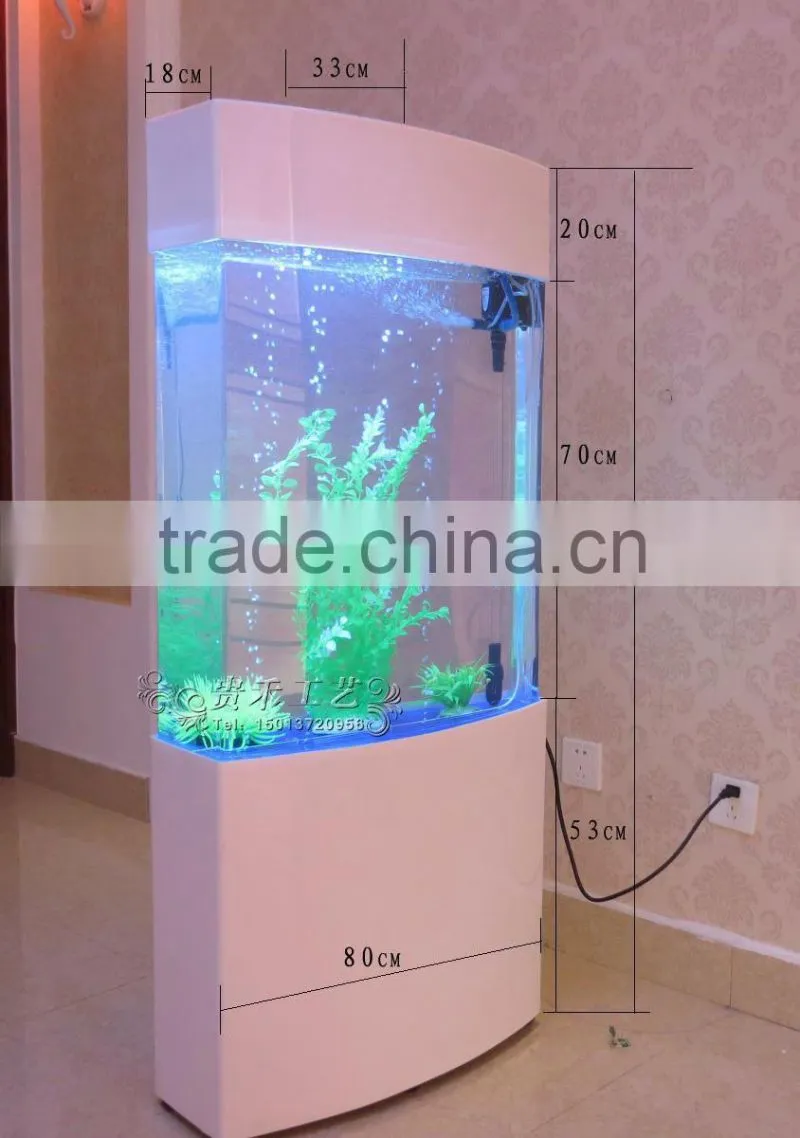 customized shape modern acrylic bubble water wall
