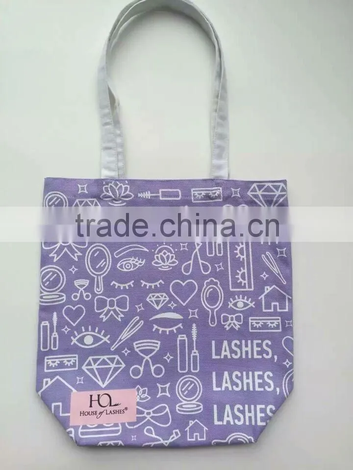 factory price cotton promotion bag with customer logo printing