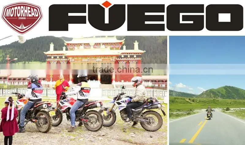 Electric Start 200cc Dirt Bike With Cargo Racks Drum Brake Offroad Motorcycle